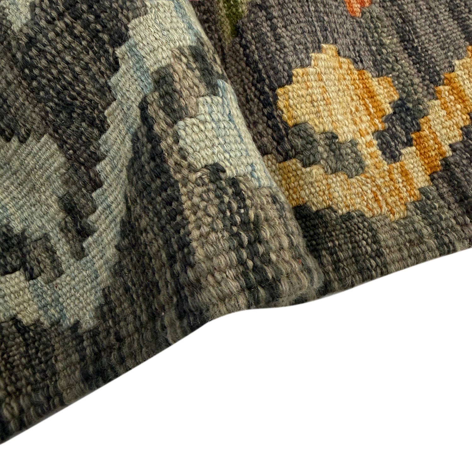 Vegetable Kelim Runner 2' 8" x 9' 9" (ft) - No. Y39442
