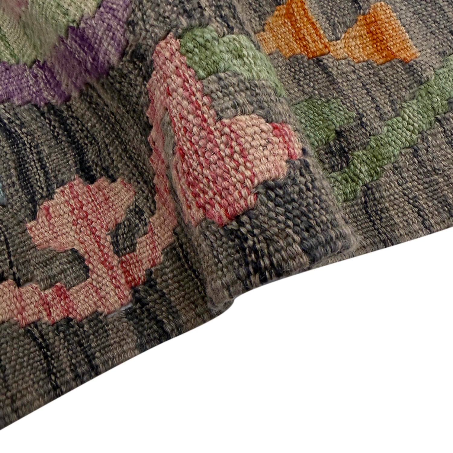 Handmade Vegetable Kelim 5' 9" x 8' 1" (ft) - No. Y39443