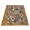 Handmade Vegetable Kelim 6' 9" x 9' 5" (ft) - No. Y39446
