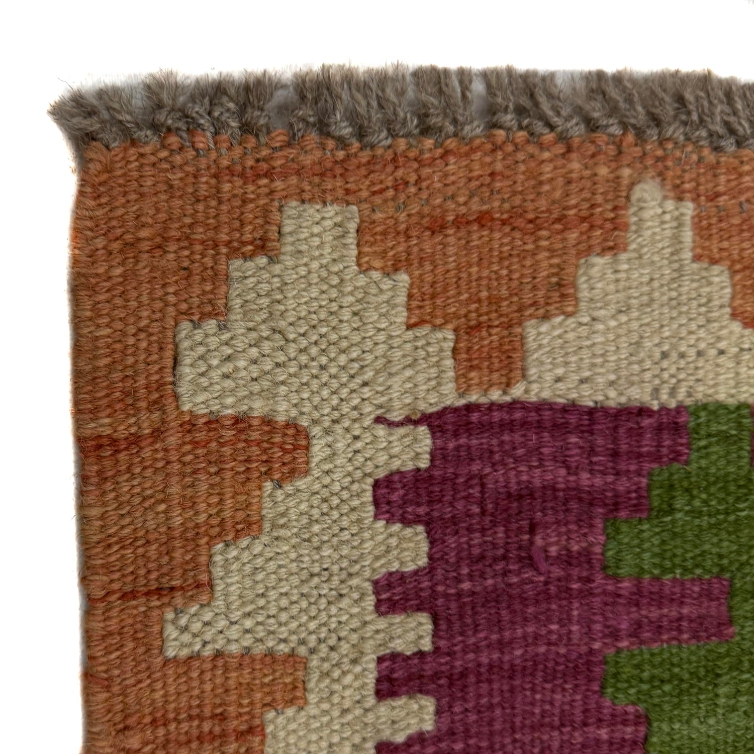 Handmade Vegetable Kilim 3' 2" x 4' 10" (ft) - No. Y39450