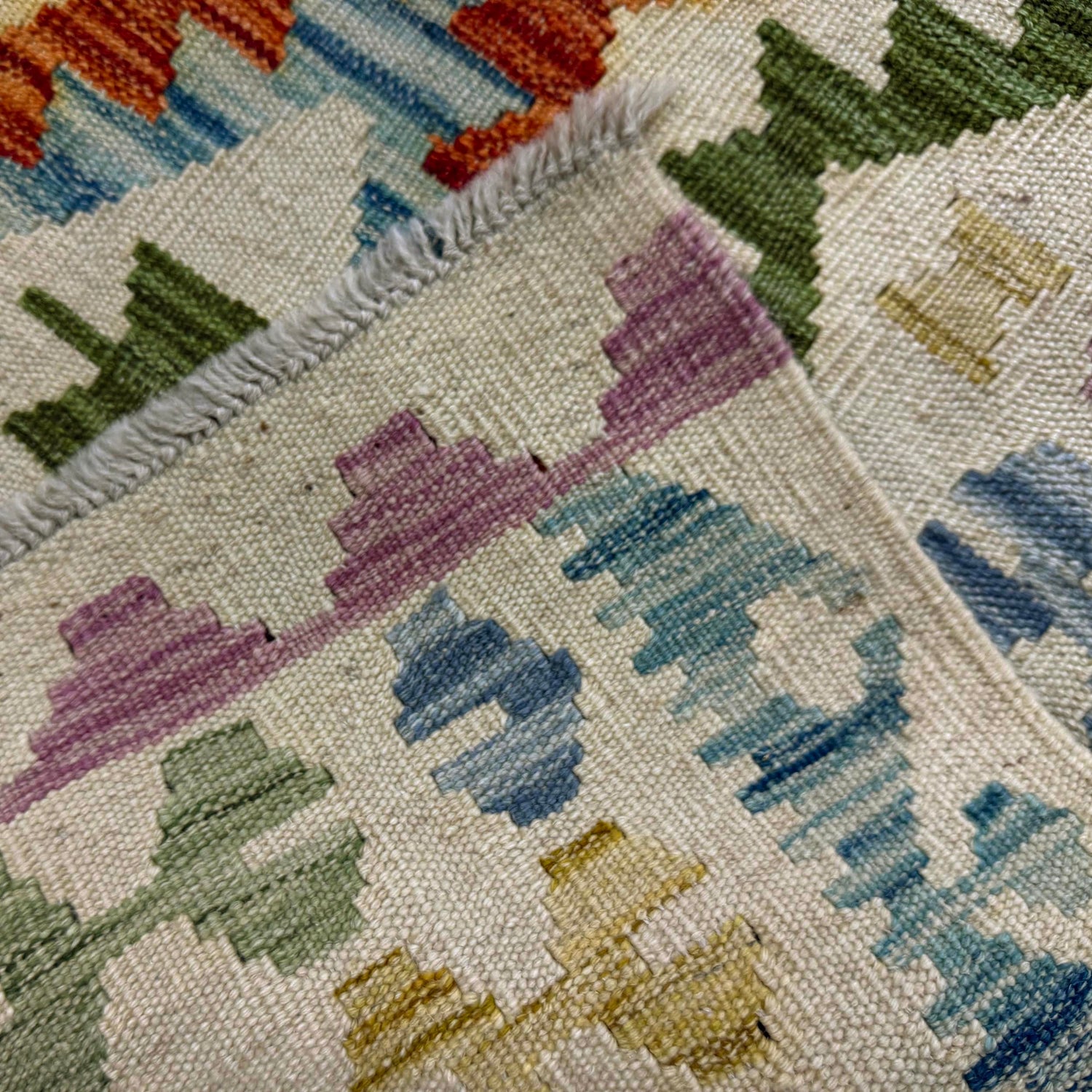 Vegetable Kilim Runner 2' 6" x 9' 8" (ft) - No. Y39453