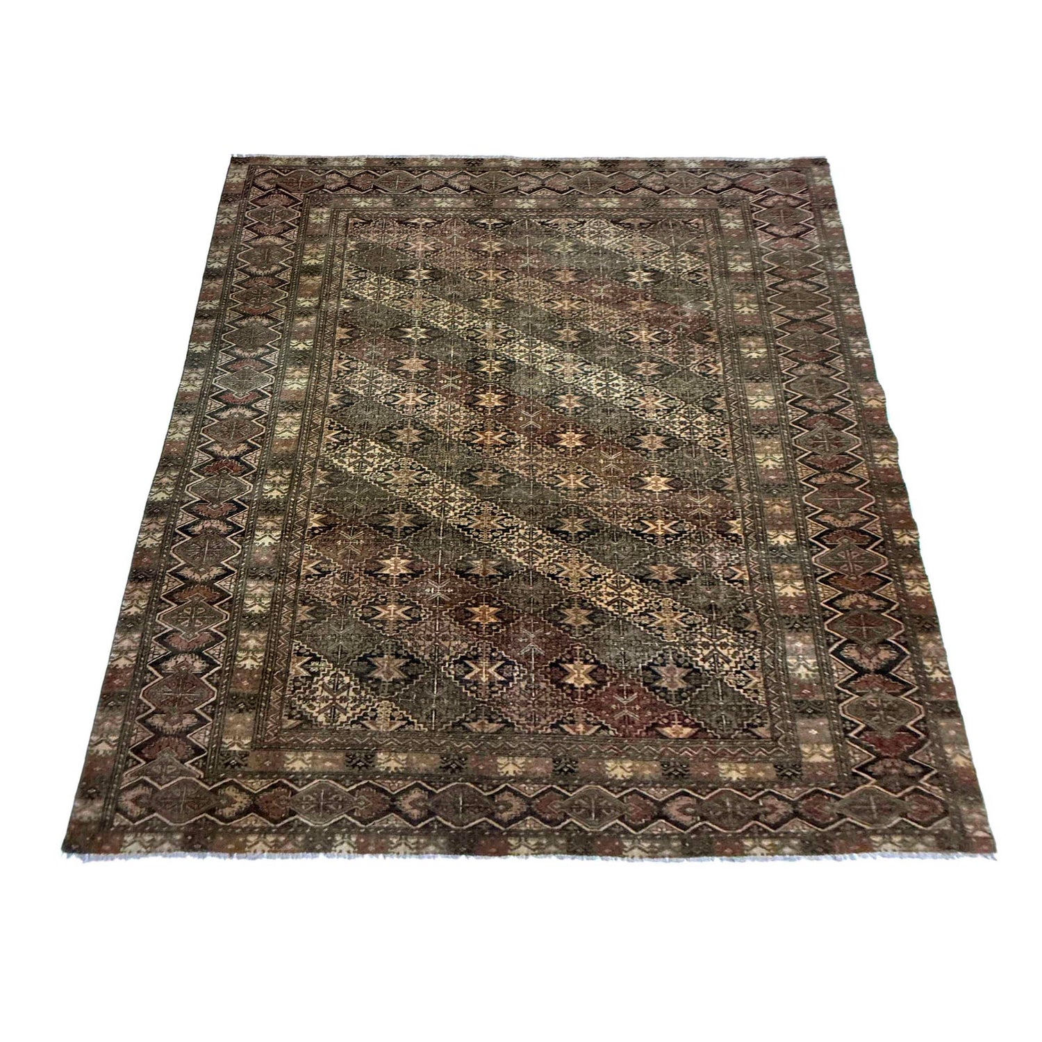 Floral Design Rug 7' 6" x 10' 10" (ft) - No. Y39454