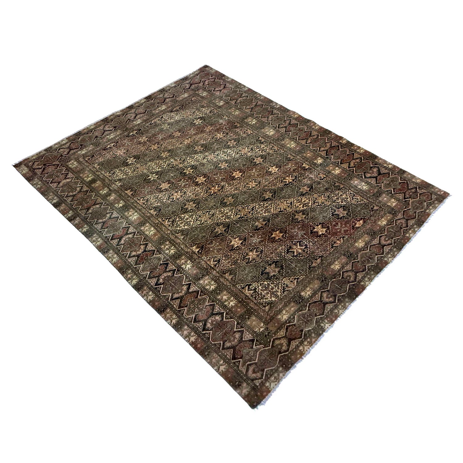 Floral Design Rug 7' 6" x 10' 10" (ft) - No. Y39454