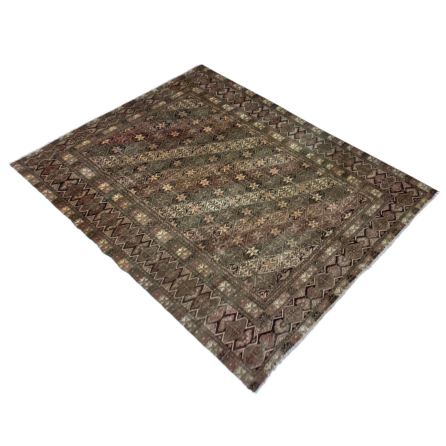Floral Design Rug 7' 6" x 10' 10" (ft) - No. Y39454