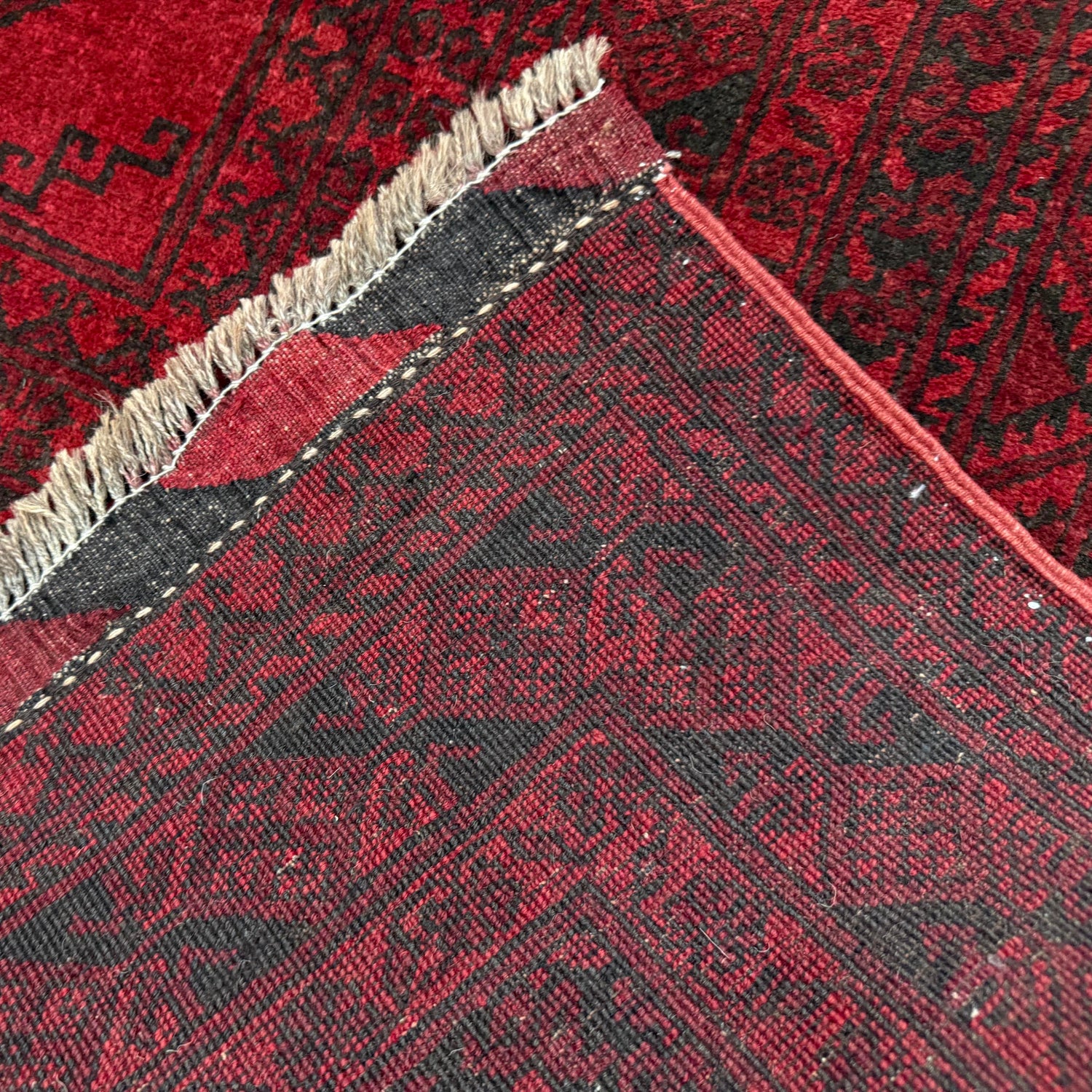 Traditional Red Fil pa Carpet 6' 8" x 8' 10" (ft) - No. Y39455