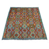 Handmade Vegetable Kelim 5' 11" x 8' 0" (ft) - No. Y39459