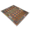 Handmade Vegetable Kelim 5' 11" x 7' 7" (ft) - No. Y39461