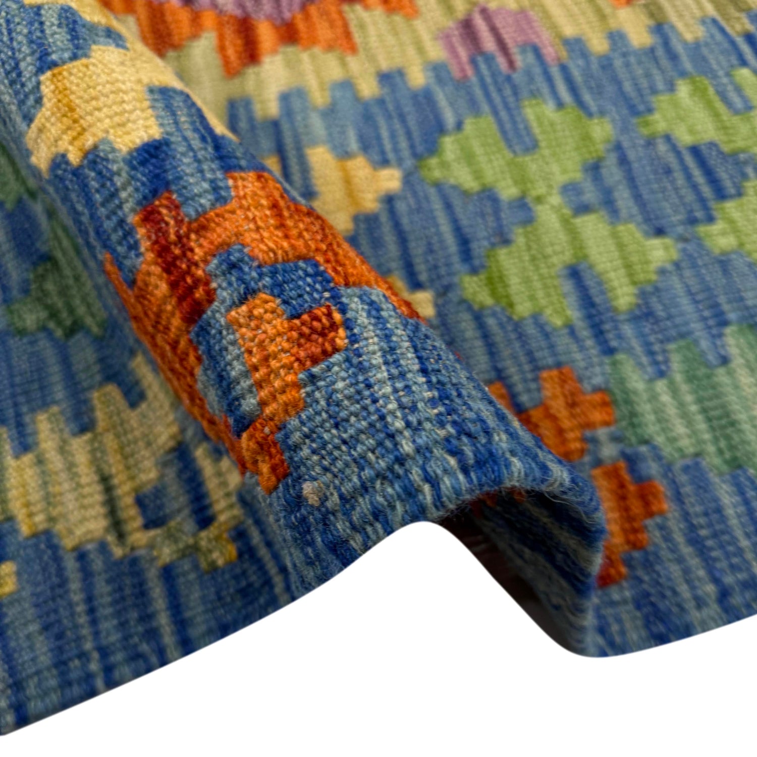 Handmade Vegetable Kilim 6' 2" x 8' 0" (ft) - No. Y39462