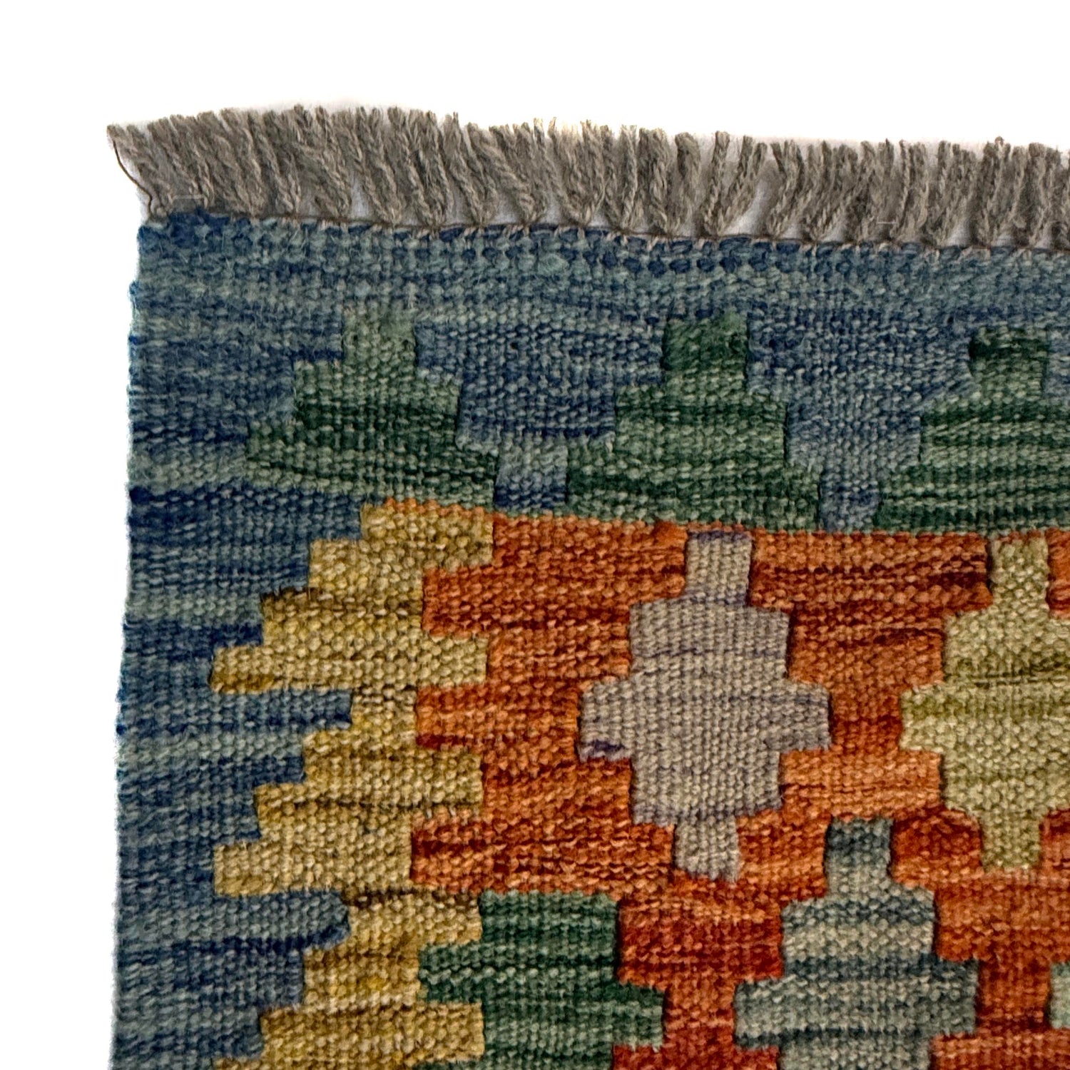 Handmade Vegetable Kelim 5' 11" x 8' 0" (ft) - No. Y39464