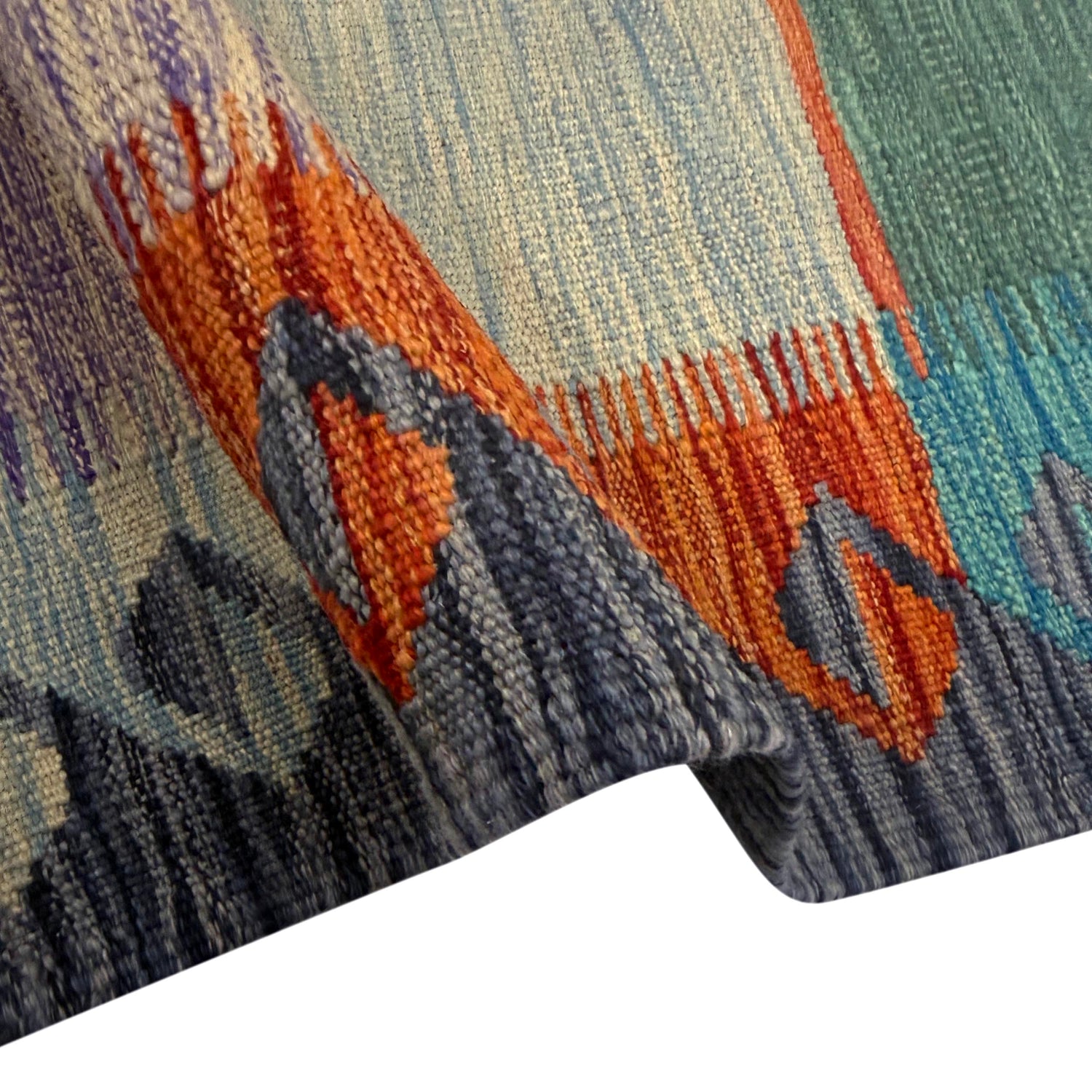 Handmade Vegetable Kilim 5' 9" x 8' 6" (ft) - No. Y39465