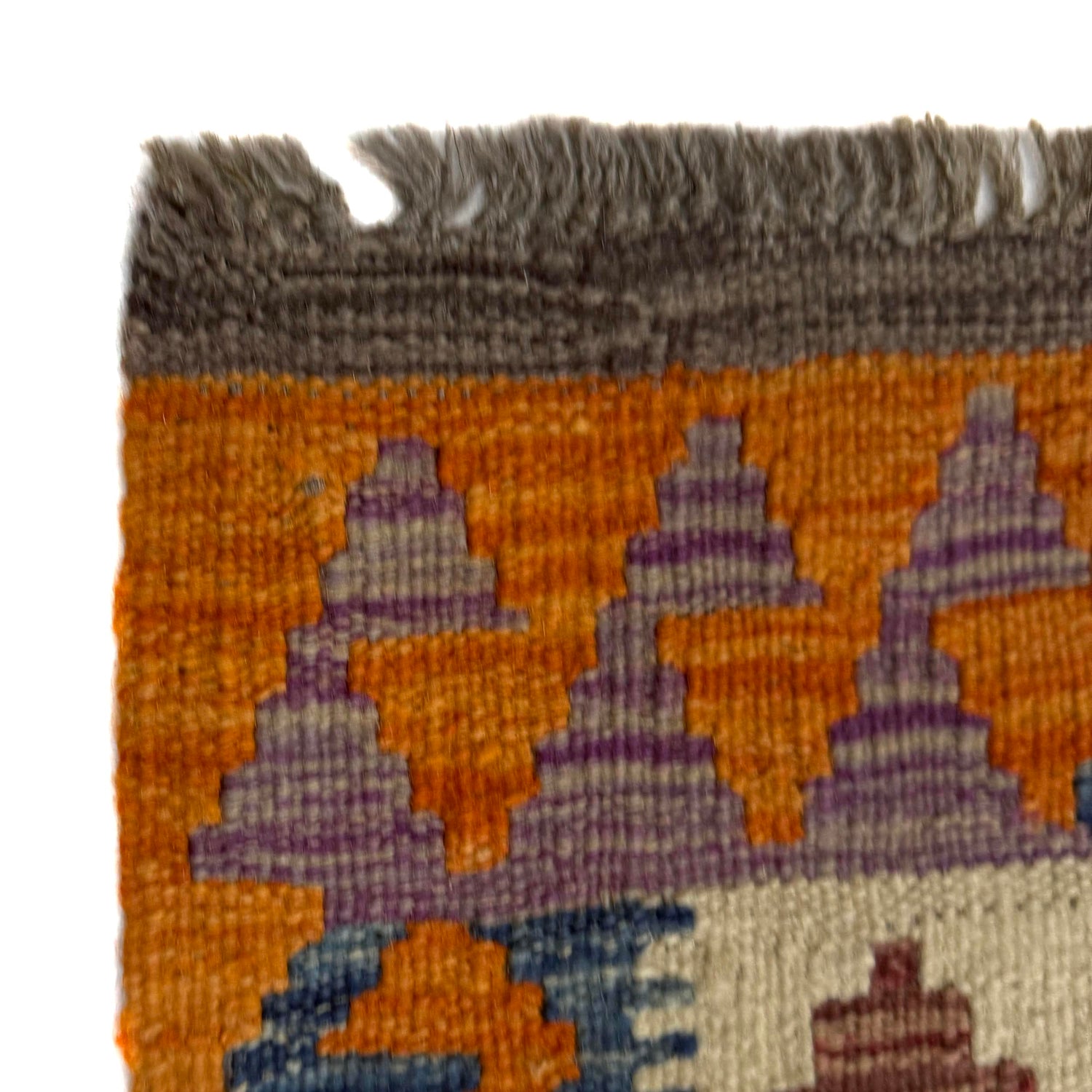 Handmade Vegetable Kelim 6' 1" x 7' 11" (ft) - No. Y39466
