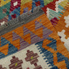 Handmade Vegetable Kelim 6' 1" x 7' 11" (ft) - No. Y39466