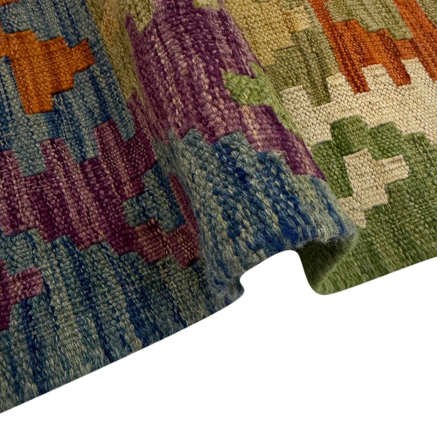 Handmade Vegetable Kilim 5' 9" x 8' 0" (ft) - No. Y39469