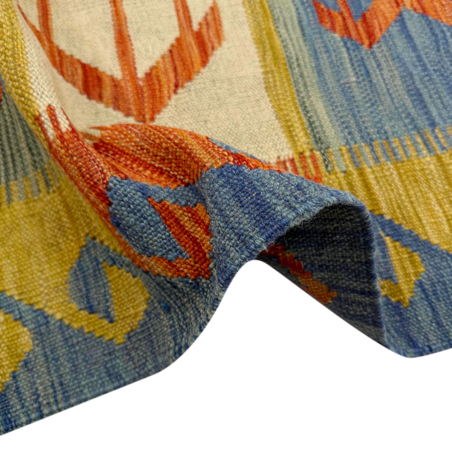 Handmade Vegetable Kilim 5' 7" x 8' 0" (ft) - No. Y39472