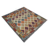 Handmade Vegetable Kelim 6' 3" x 7' 7" (ft) - No. Y39474