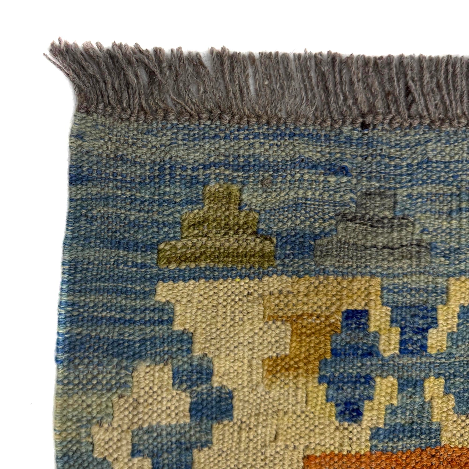 Handmade Vegetable Kelim 5' 8" x 8' 5" (ft) - No. Y39476