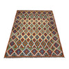 Handmade Vegetable Kilim 5' 11" x 8' 2" (ft) - No. Y39477