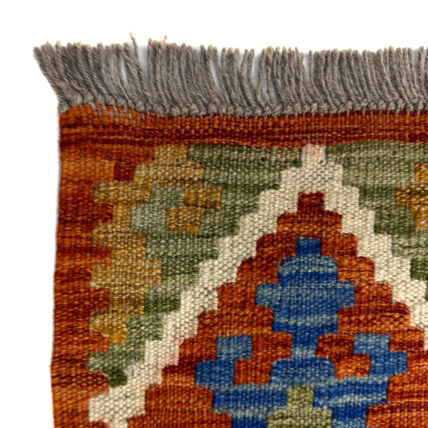 Handmade Vegetable Kilim 5' 11" x 8' 2" (ft) - No. Y39477