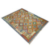 Handmade Vegetable Kilim 5' 8" x 7' 11" (ft) - No. Y39481