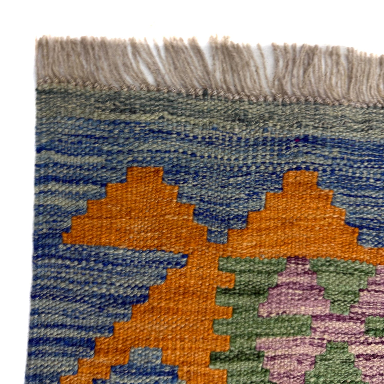 Handmade Vegetable Kilim 5' 8" x 7' 11" (ft) - No. Y39481