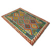 Handmade Vegetable Kilim 4' 1" x 6' 5" (ft) - No. Y39484