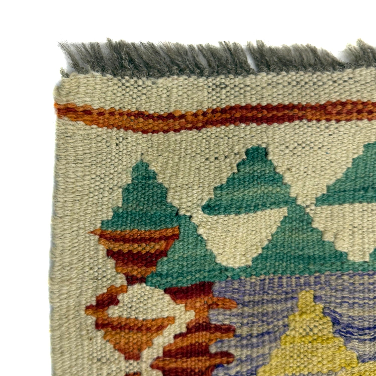 Handmade Vegetable Kilim 4' 2" x 6' 6" (ft) - No. Y39488