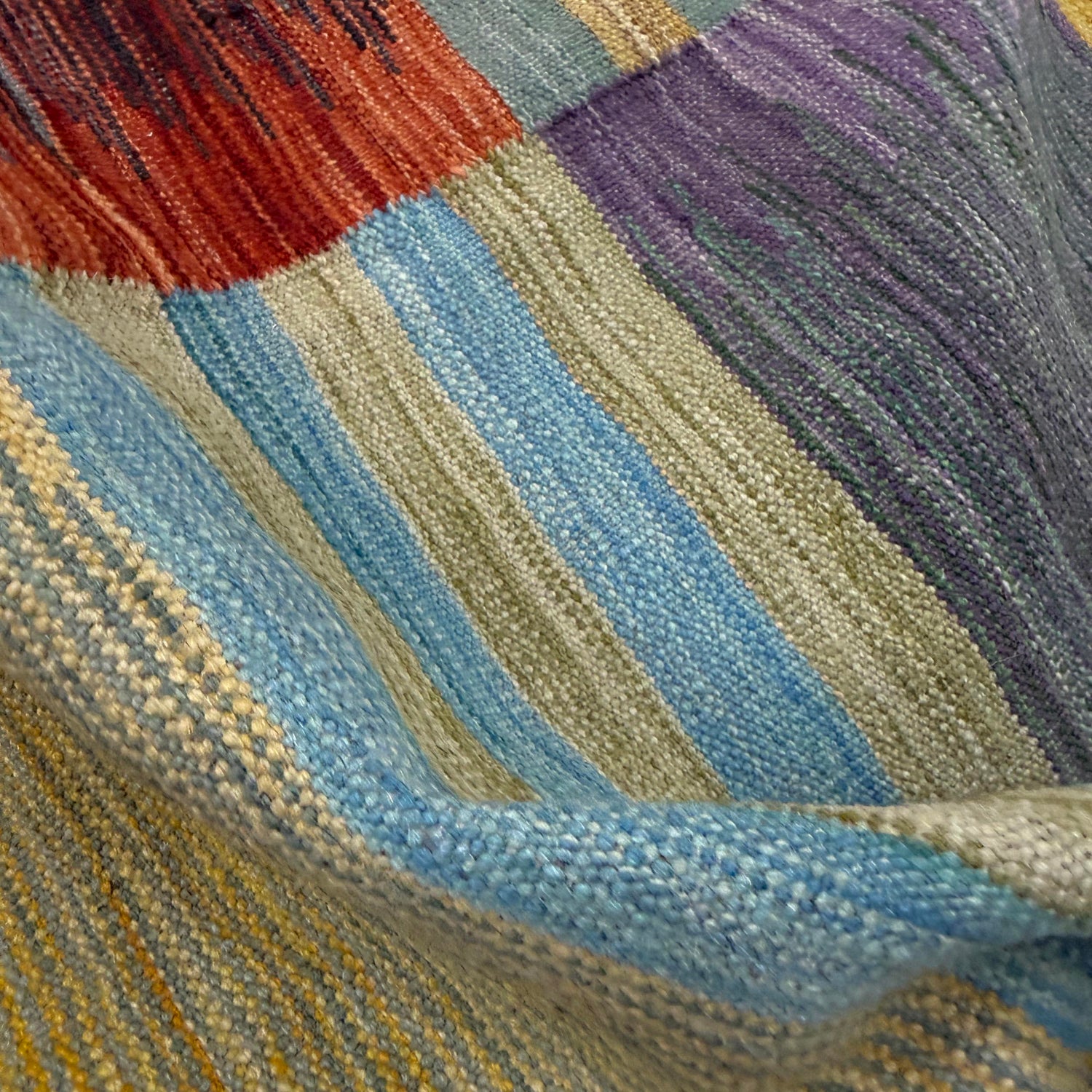 Handmade Vegetable Kilim 4' 9" x 6' 6" (ft) - No. Y39489