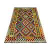 Handmade Vegetable Kelim 4' 2" x 6' 11" (ft) - No. Y39491