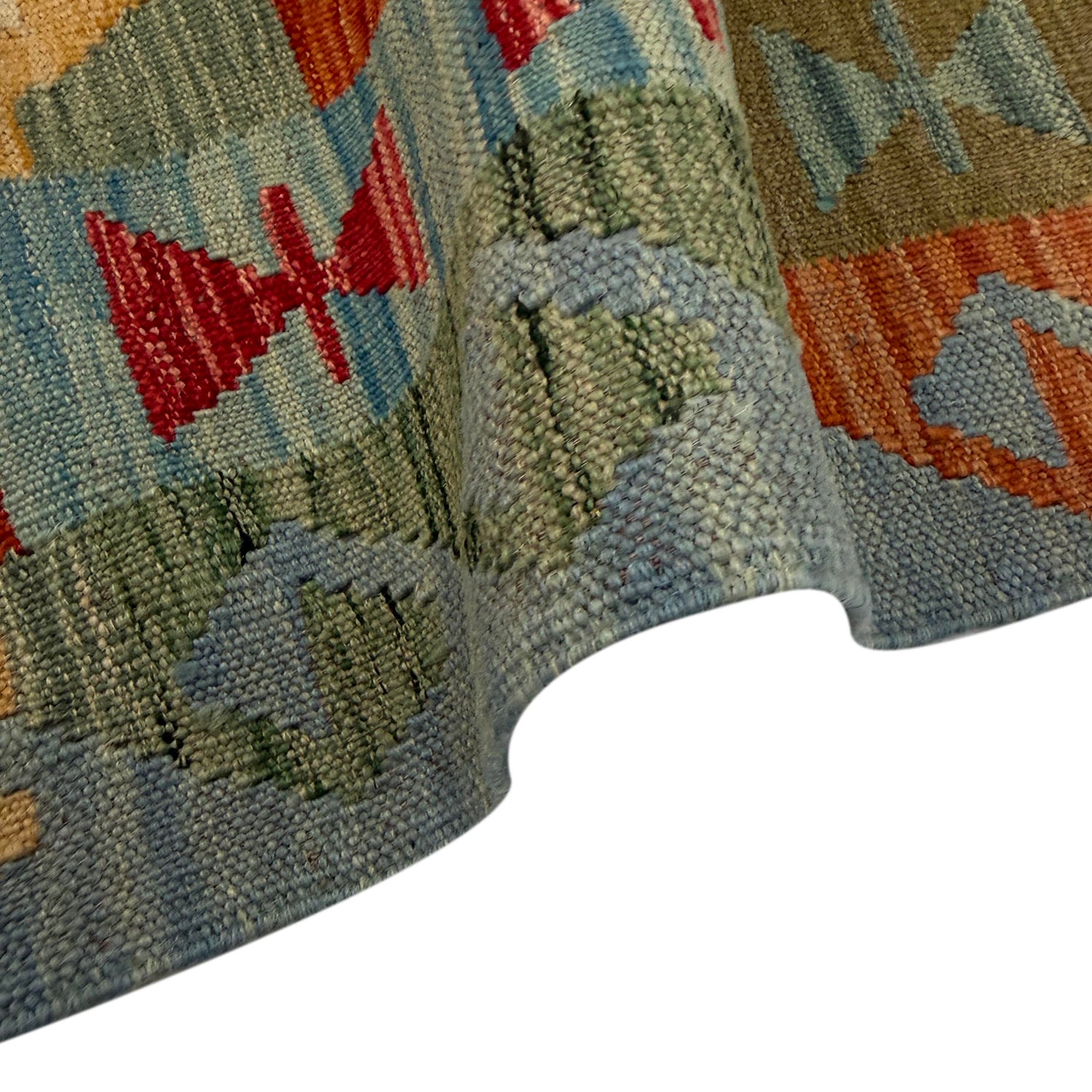 Handmade Vegetable Kilim 4' 0" x 6' 8" (ft) - No. Y39492