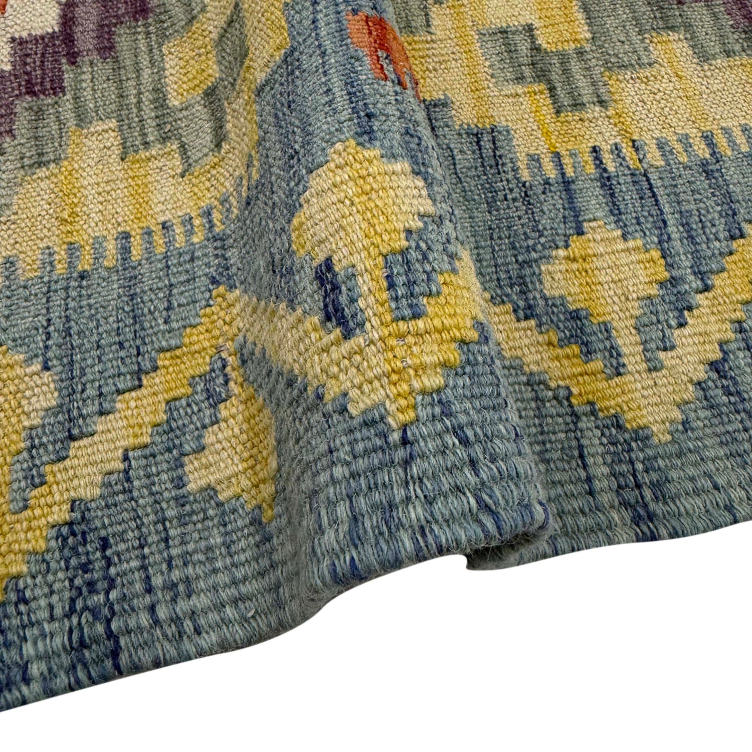 Handmade Vegetable Kilim 4' 3" x 5' 9" (ft) - No. Y39494