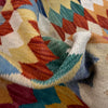 Handmade Vegetable Kelim 4' 1" x 5' 10" (ft) - No. Y39495