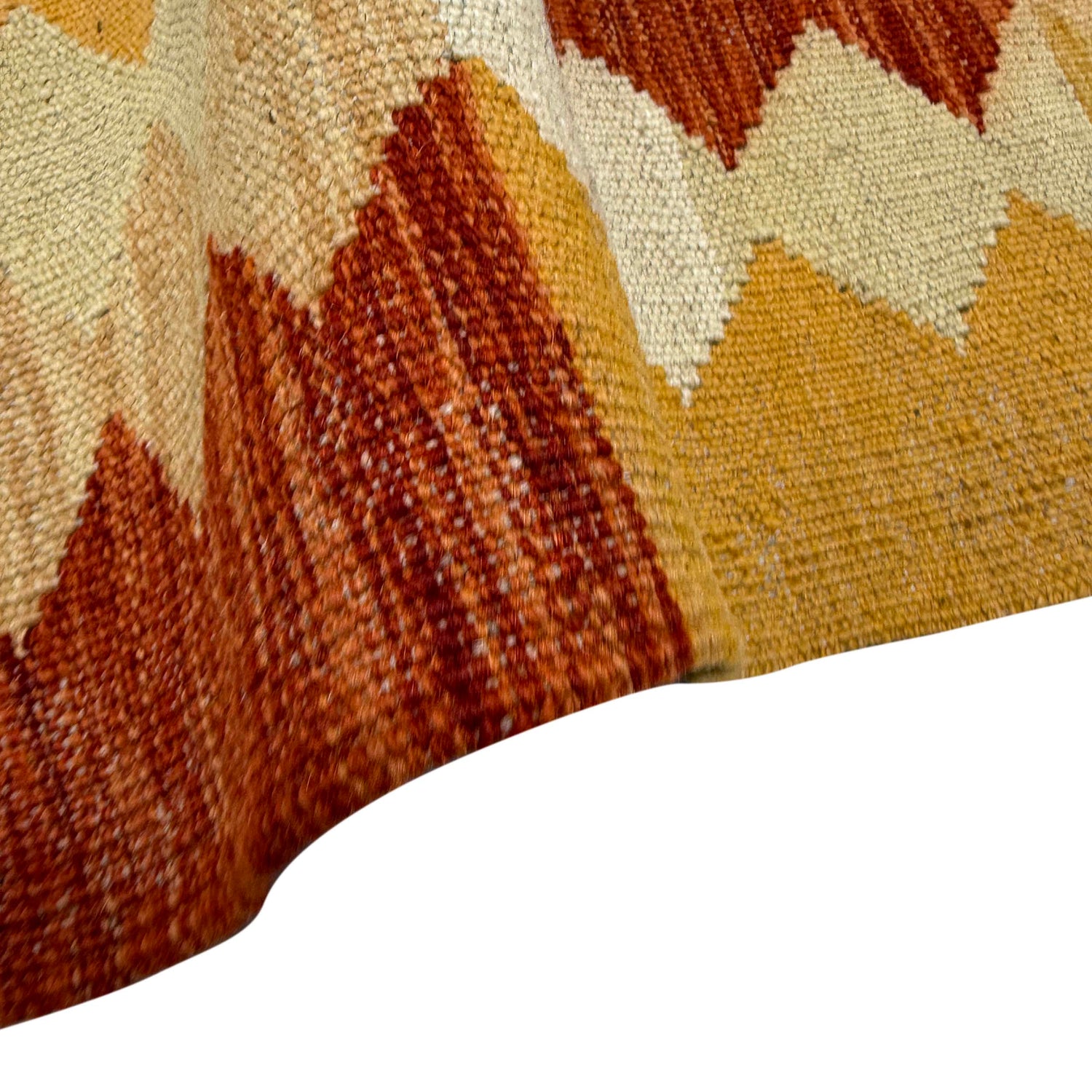 Handmade Vegetable Kilim 4' 2" x 5' 10" (ft) - No. Y39496