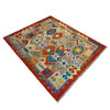 Handmade Vegetable Kilim 4' 1" x 5' 6" (ft) - No. Y39497