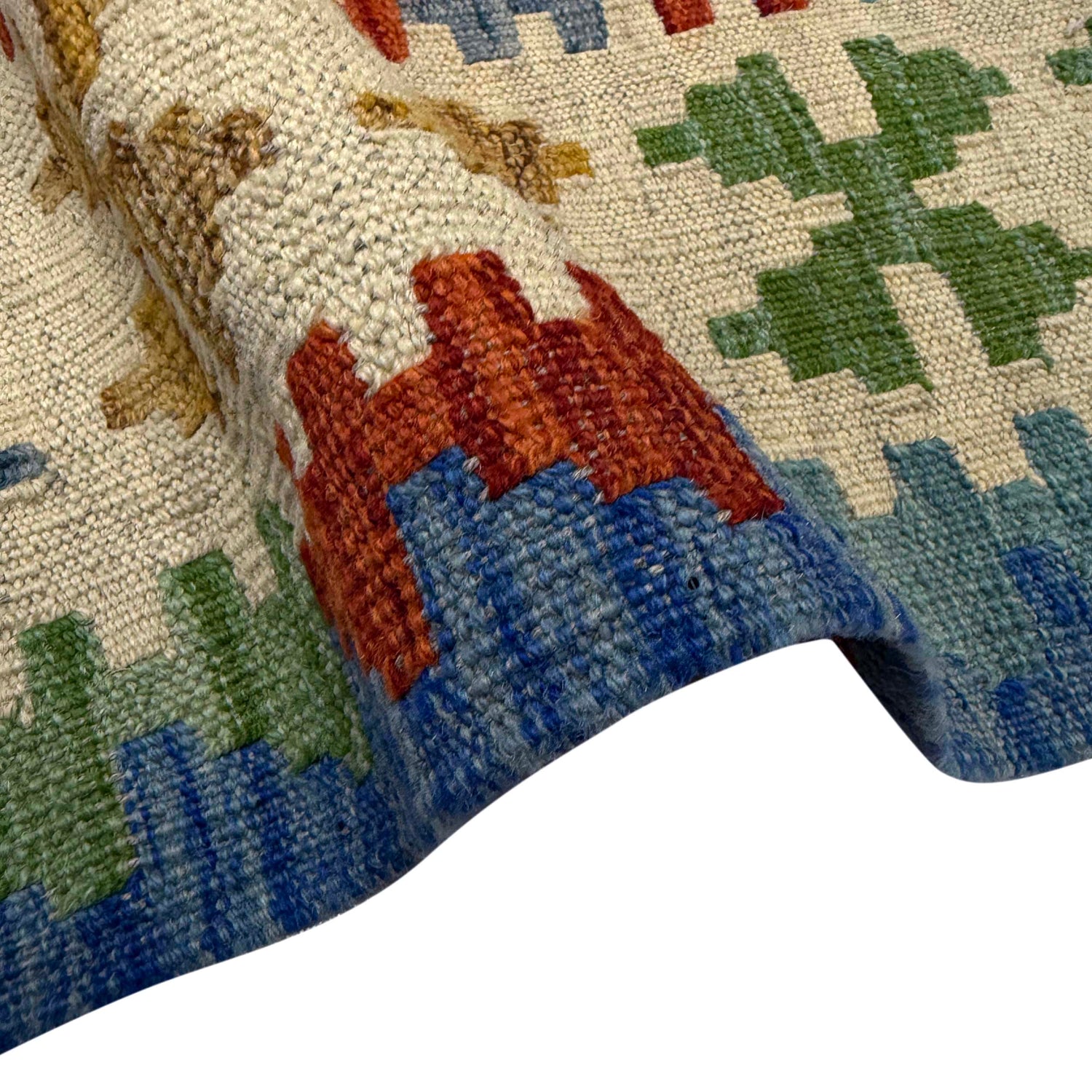 Handmade Vegetable Kilim 5' 10" x 8' 1" (ft) - No. Y39501