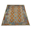 Handmade Vegetable Kilim 5' 9" x 8' 1" (ft) - No. Y39502