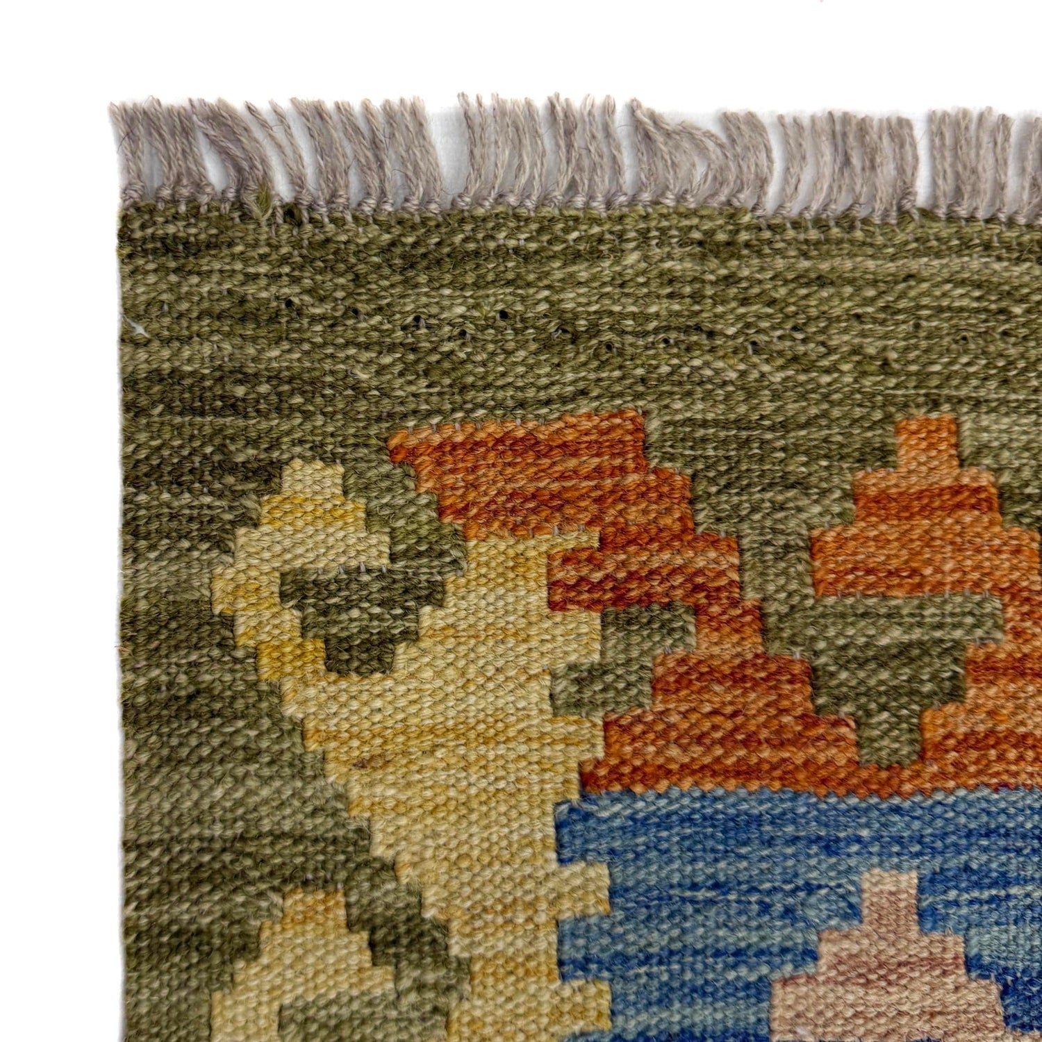 Handmade Vegetable Kilim 5' 9" x 8' 1" (ft) - No. Y39502