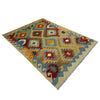 Handmade Vegetable Kilim 4' 2" x 5' 10" (ft) - No. Y39503