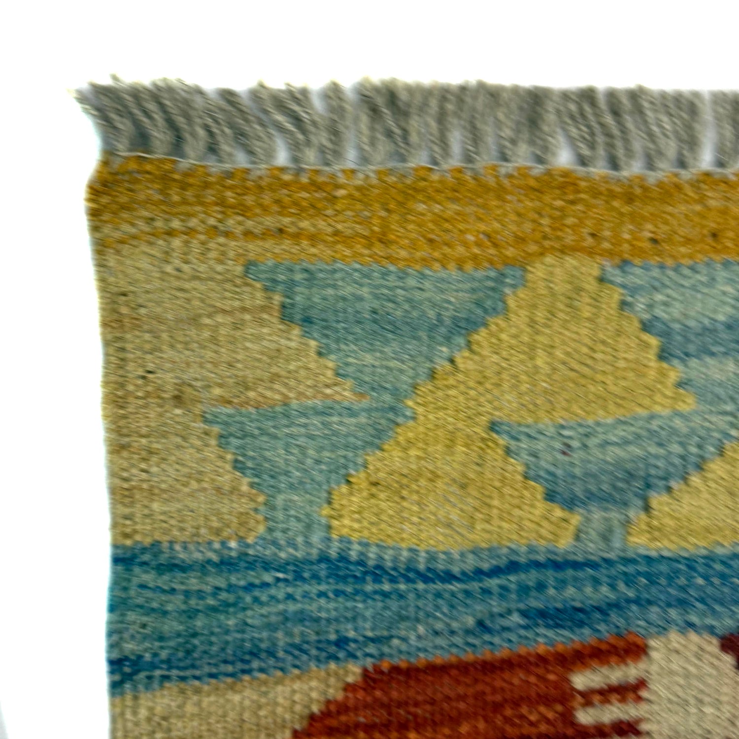 Handmade Vegetable Kilim 4' 2" x 5' 10" (ft) - No. Y39503