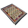 Handmade Vegetable Kilim 4' 6" x 5' 8" (ft) - No. Y39506