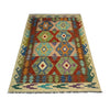 Handmade Vegetable Kelim 4' 0" x 6' 6" (ft) - No. Y39507