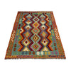 Handmade Vegetable Kilim 4' 4" x 6' 2" (ft) - No. Y39508