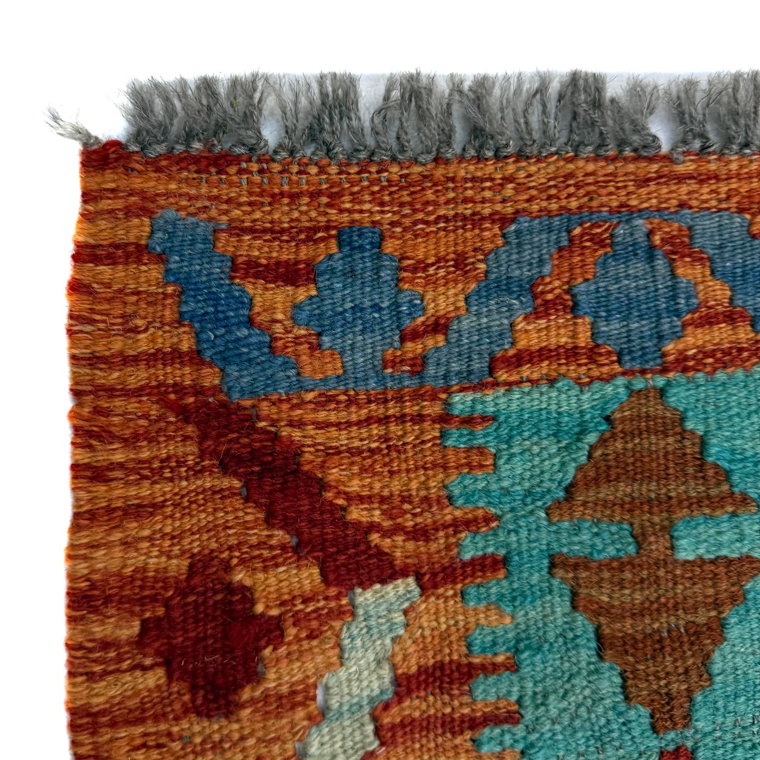 Handmade Vegetable Kilim 4' 4" x 6' 2" (ft) - No. Y39508