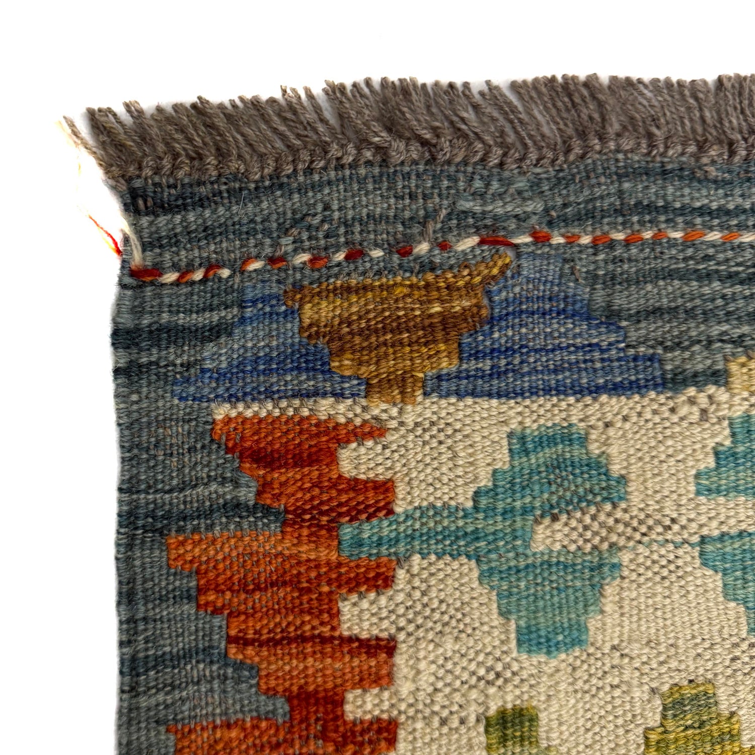 Handmade Vegetable Kilim 5' 9" x 8' 2" (ft) - No. Y39510