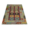 Handmade Vegetable Kilim 3' 10" x 5' 9" (ft) - No. Y39514