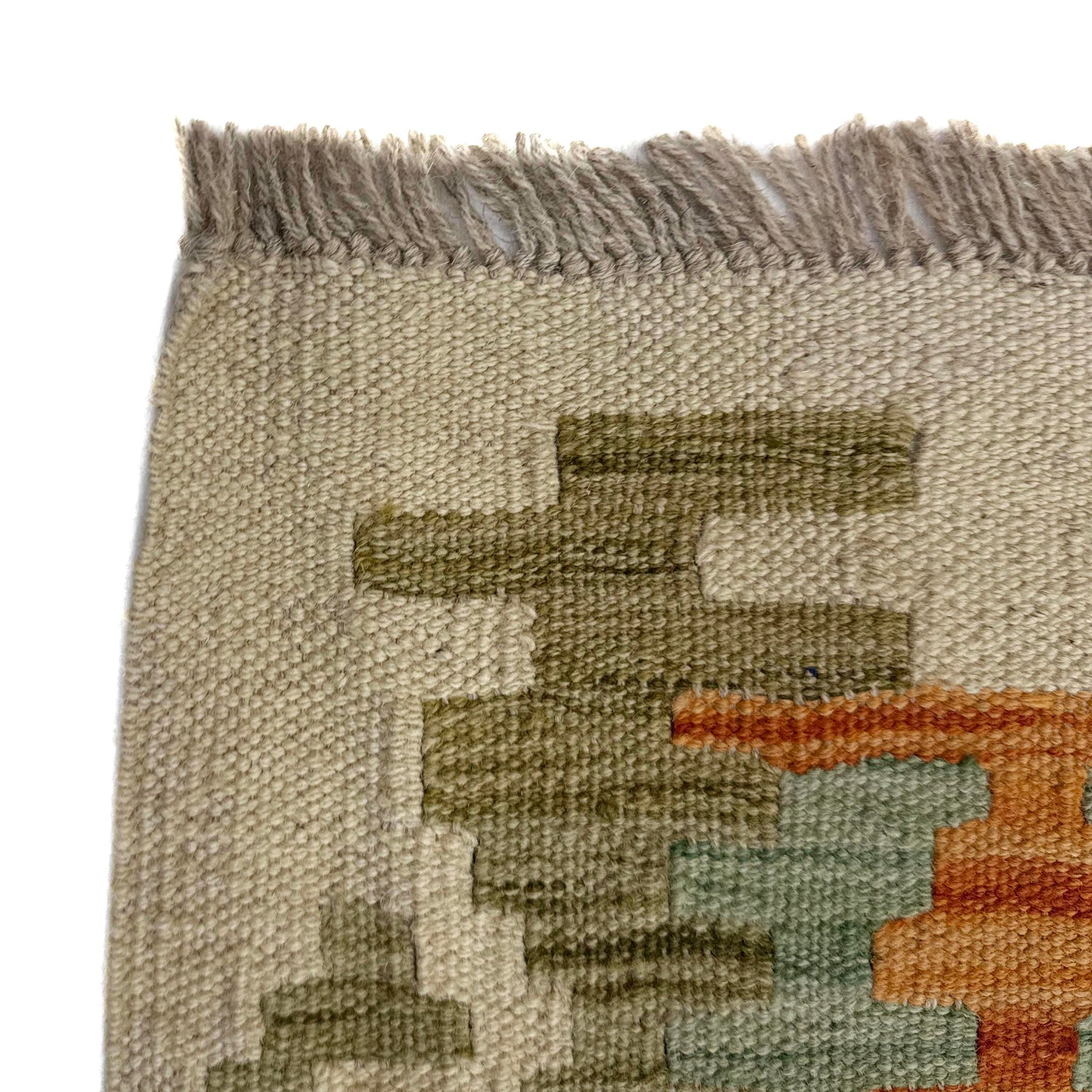 Handmade Vegetable Kelim 5' 11" x 8' 1" (ft) - No. Y39520
