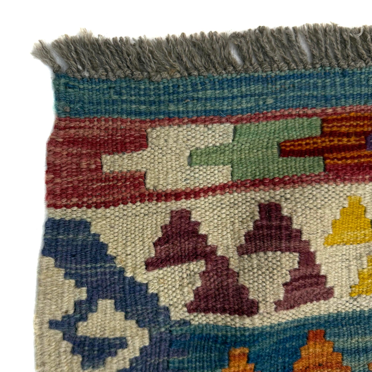 Handmade Vegetable Kelim 4' 3" x 5' 5" (ft) - No. Y39521