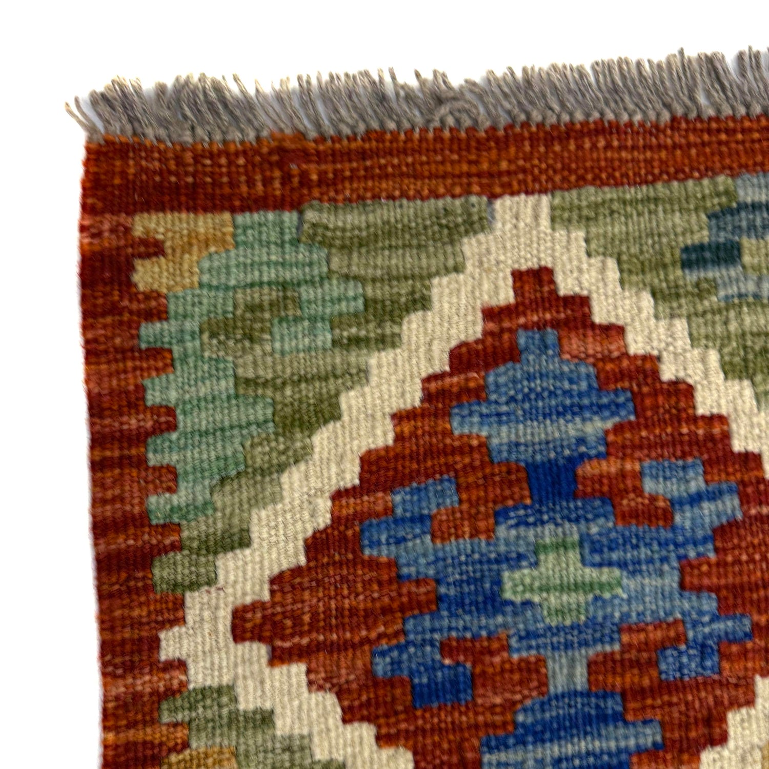 Handmade Vegetable Kilim 5' 9" x 8' 2" (ft) - No. Y39522
