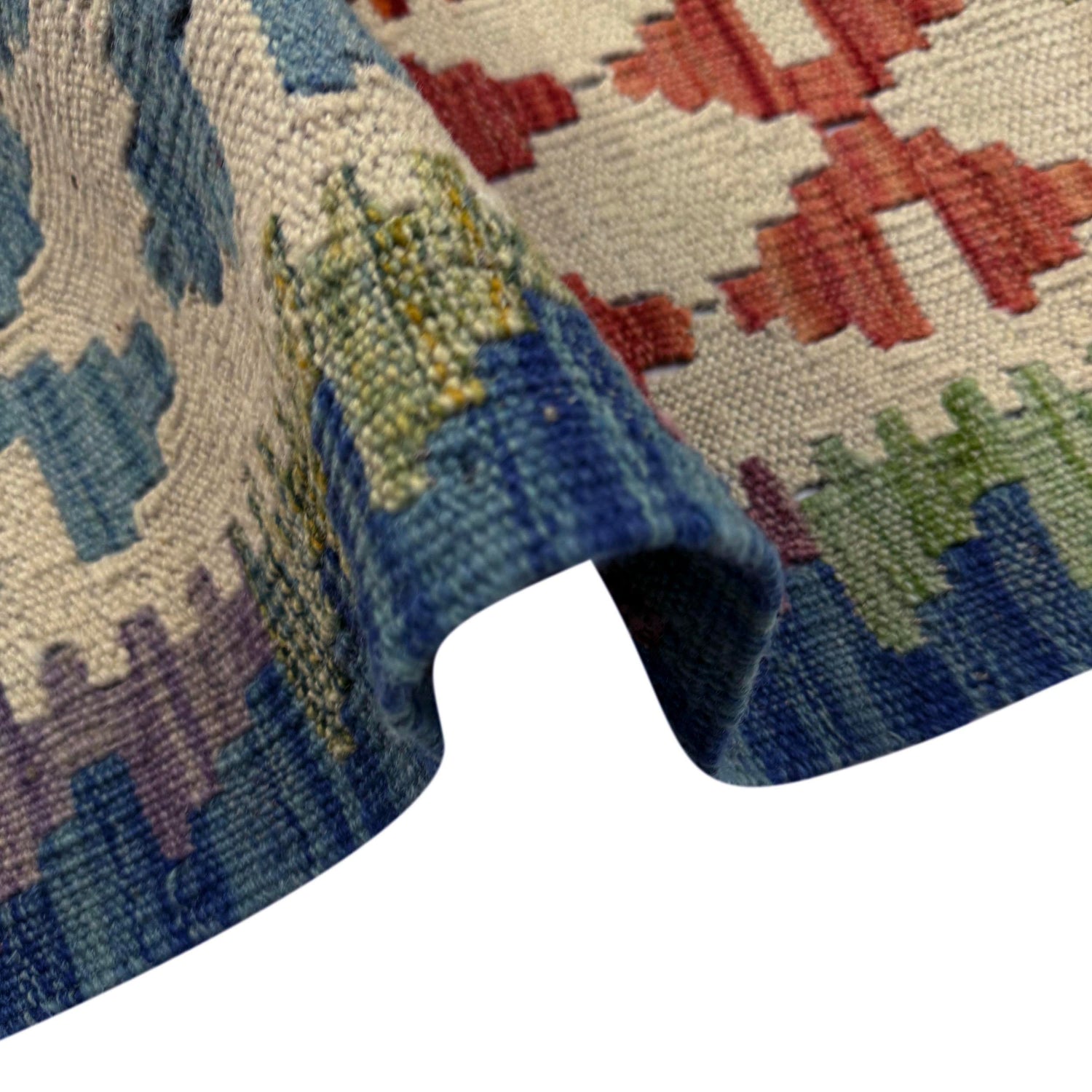Handmade Vegetable Kelim 5' 10" x 8' 1" (ft) - No. Y39523