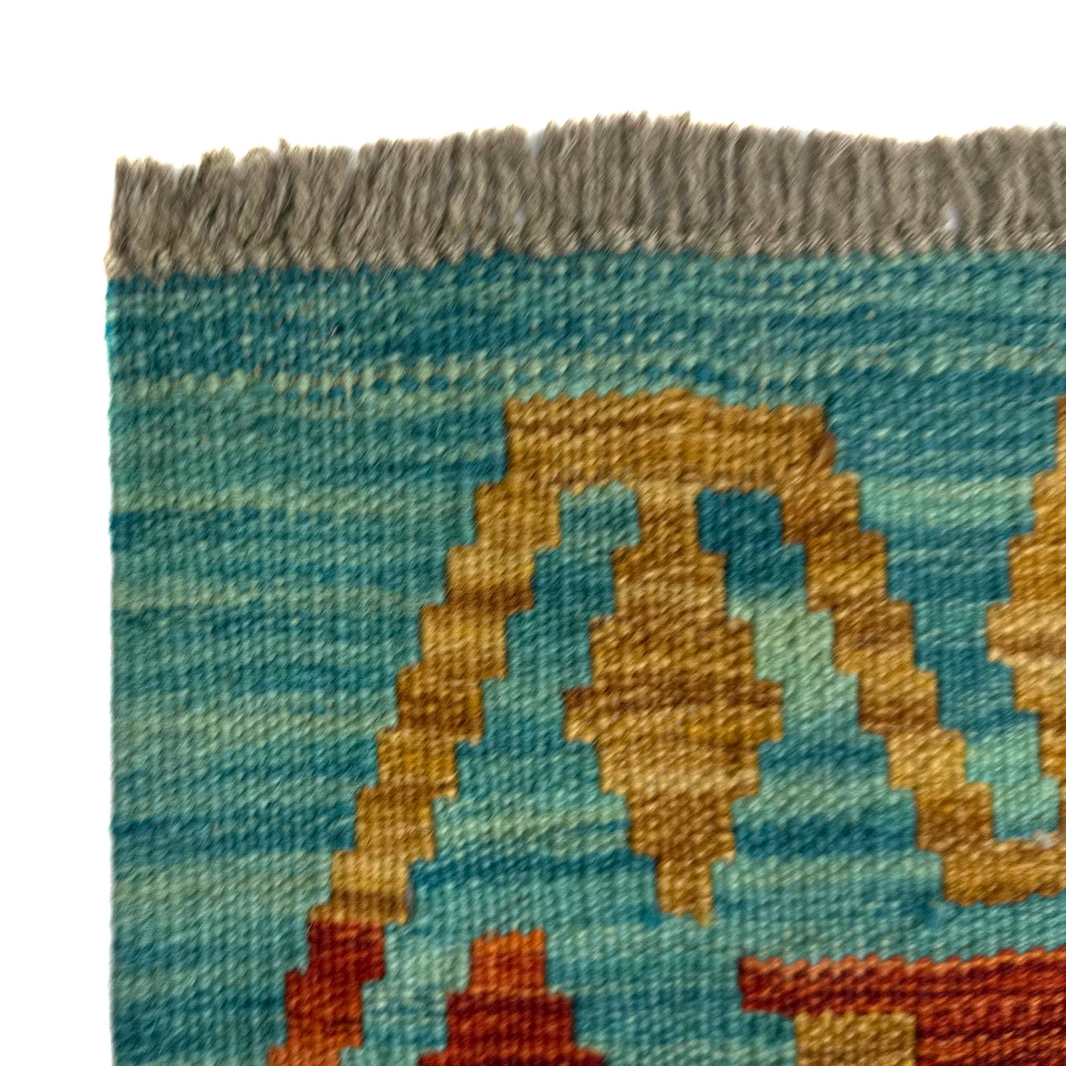 Handmade Vegetable Kilim 5' 7" x 7' 11" (ft) - No. Y39524