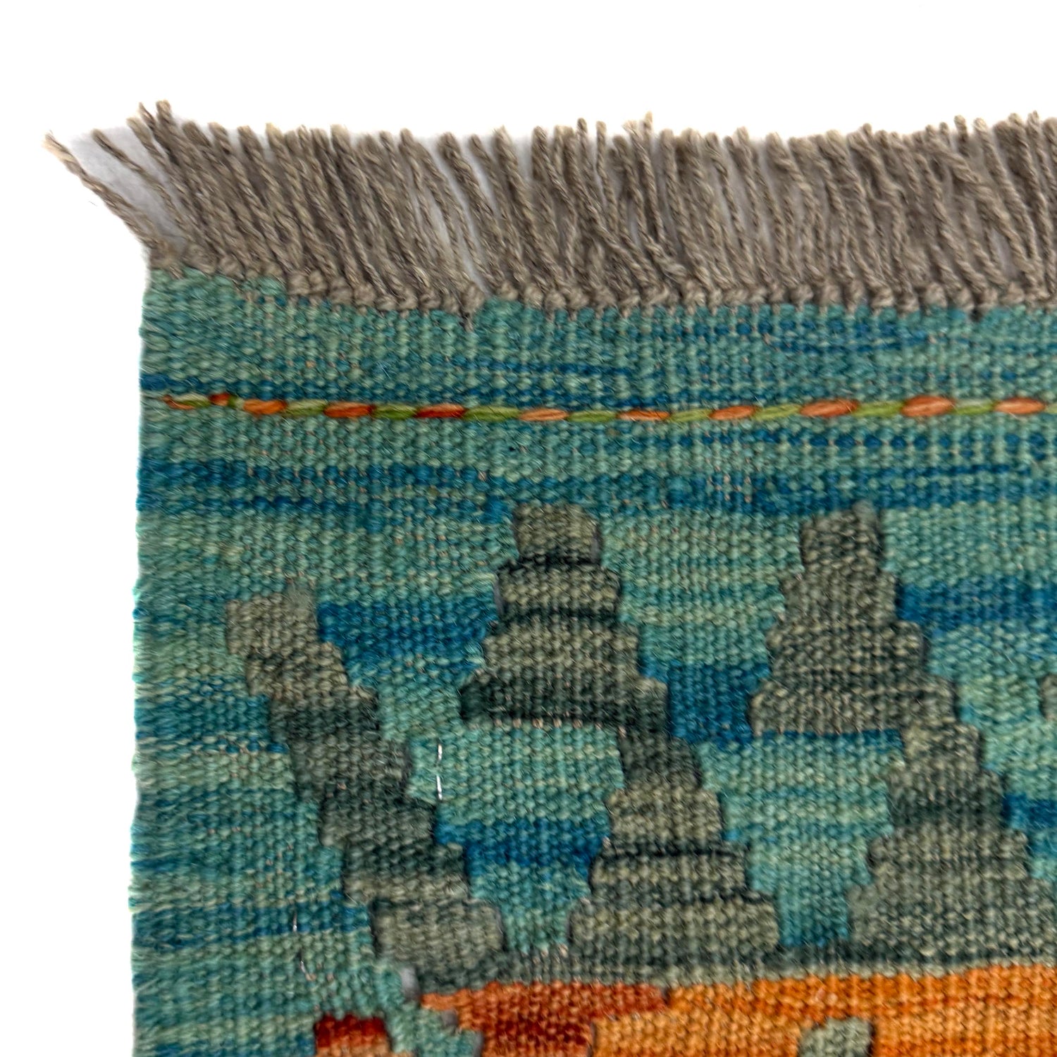 Handmade Vegetable Kilim 5' 10" x 8' 1" (ft) - No. Y39526